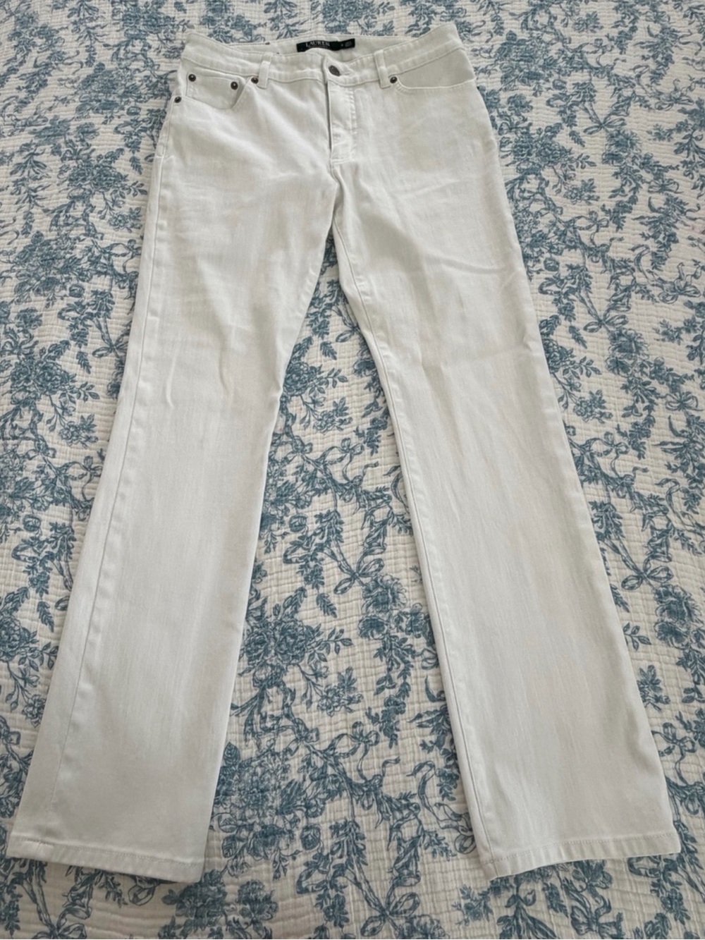 Ralph Lauren Slim White Women’s Jeans